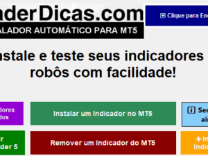 TraderDicas Instalador V1.0 - MT5