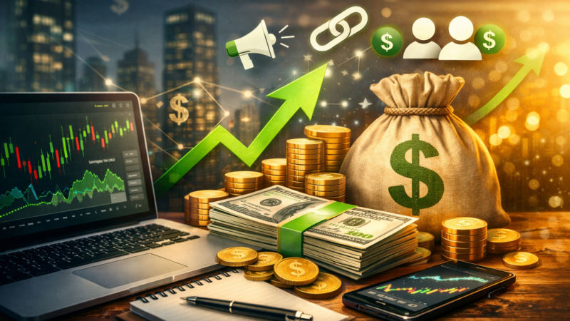 Ser afiliado do TraderDicas: como funciona a renda extra no mercado de trading