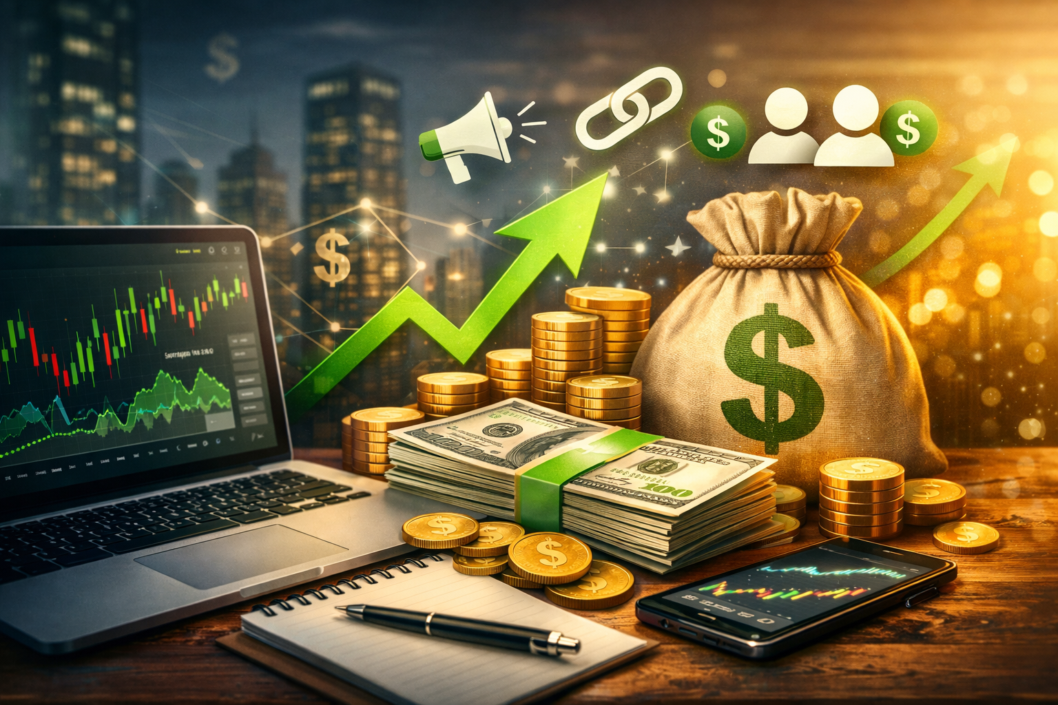 Ser afiliado do TraderDicas: como funciona a renda extra no mercado de trading