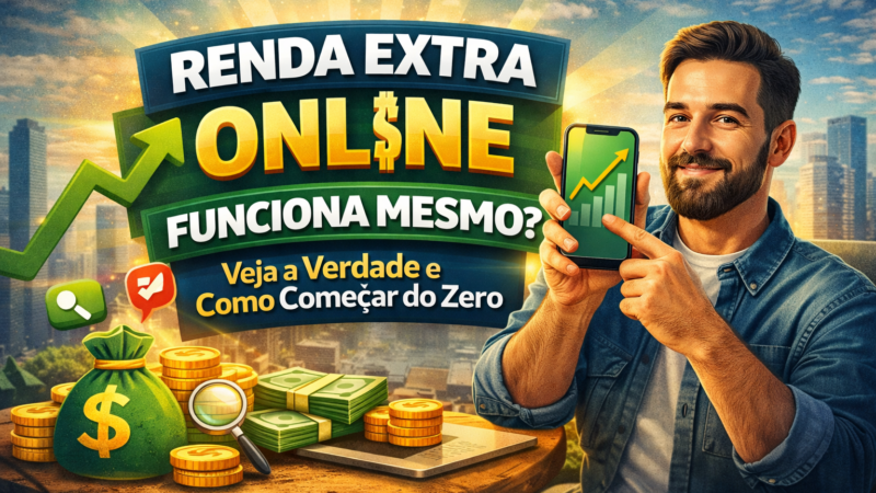 Renda Extra Online Funciona Mesmo? Veja a Verdade (e Como Começar do Zero)