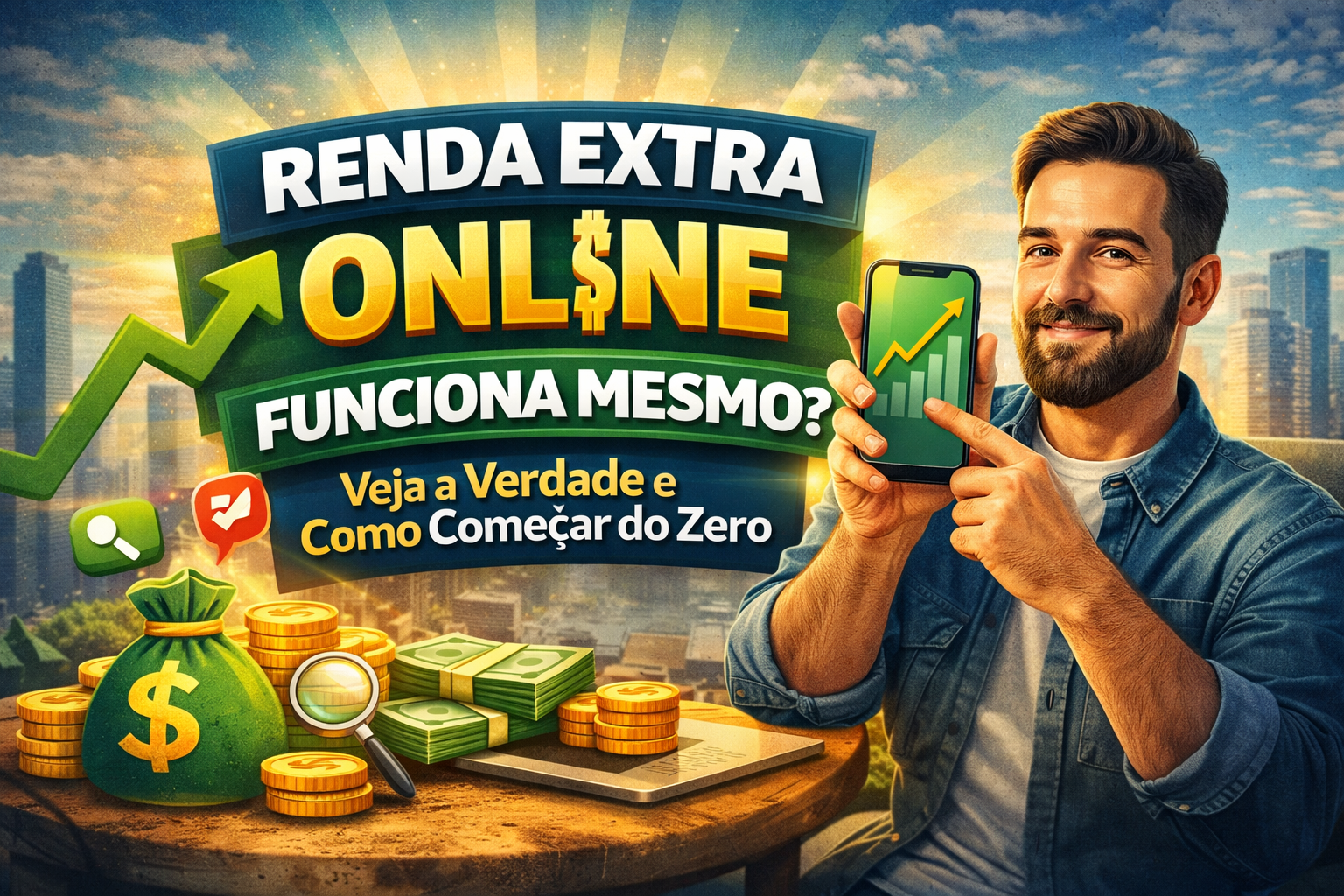 Renda Extra Online Funciona Mesmo? Veja a Verdade (e Como Começar do Zero)