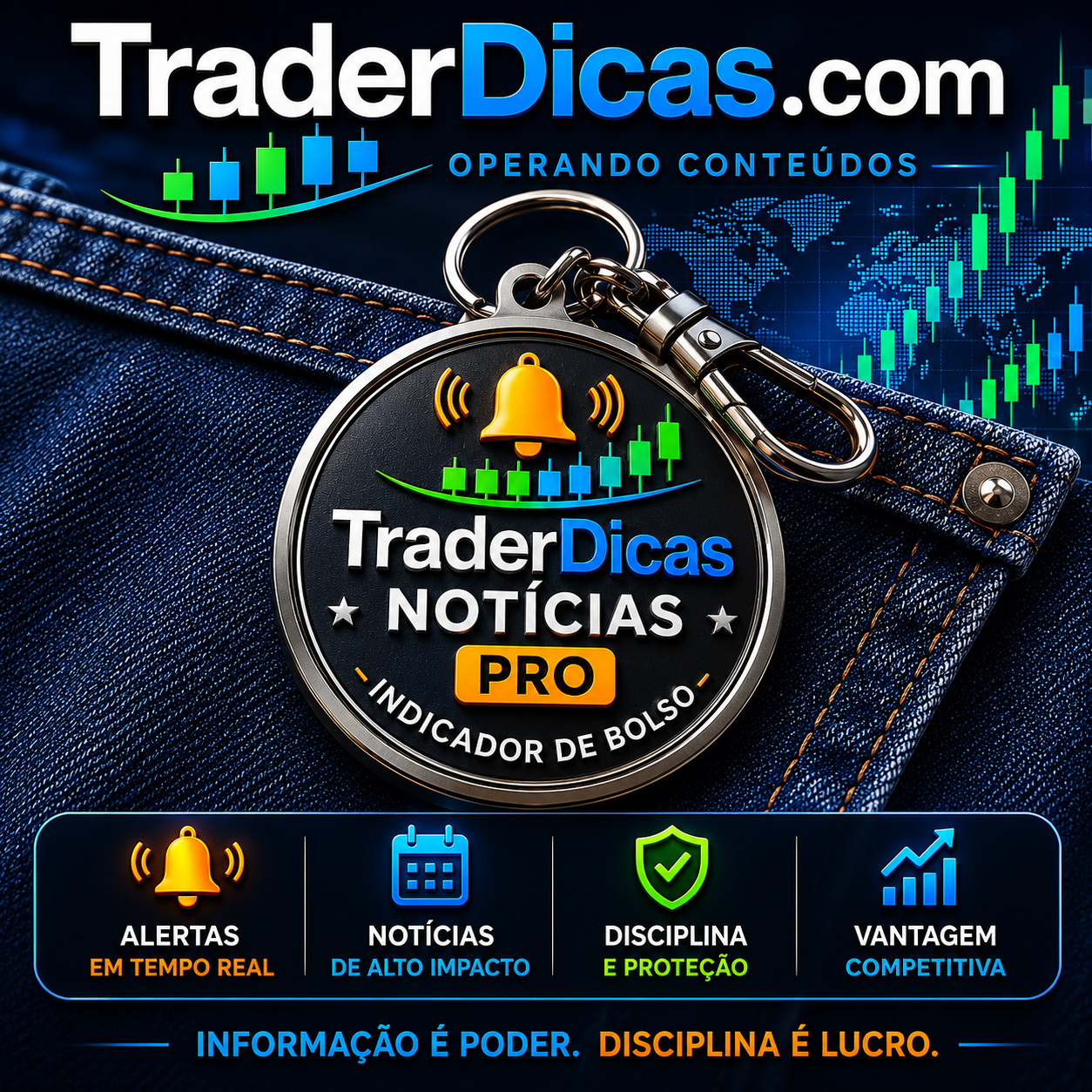 O seu radar visual de notícias dentro do MetaTrader.