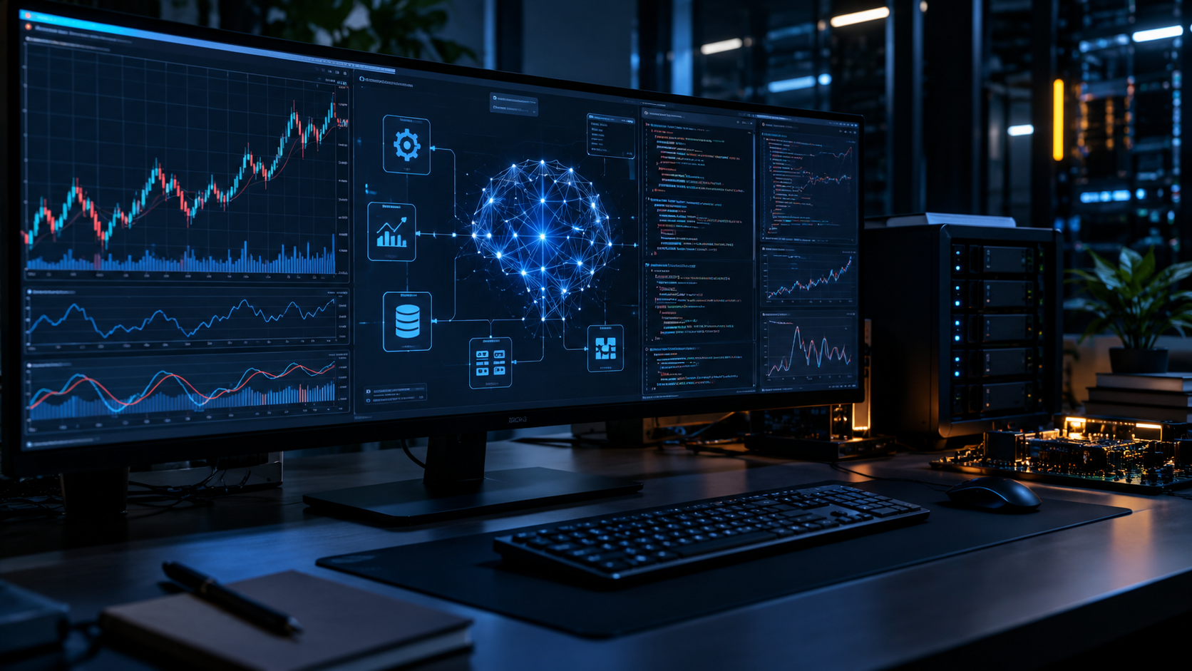 Como usar inteligência artificial no MetaTrader 5 em 2026: AI Assistant, MCP, robôs e backtest